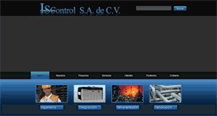 Desktop Screenshot of iscontrol.com.mx